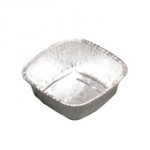 Alüminyum Sütlaç Kase Aliminium Food Containers Çap 110x110x45 / 450 cc - 3000 Ad./Pcs